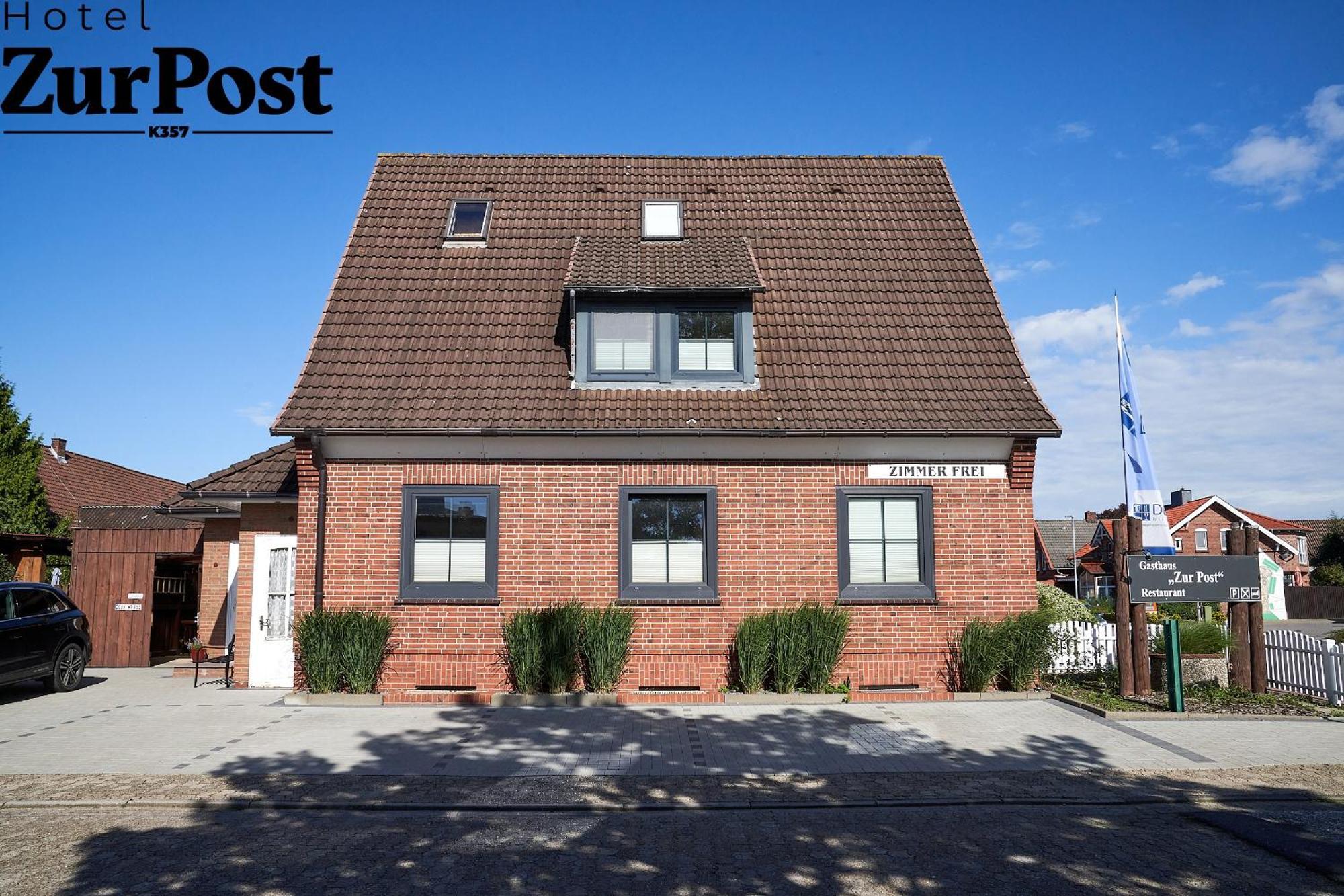 K357 - Hotel & Restaurant "Zur Post" In Otterndorf Bei Cuxhaven Exteriör bild