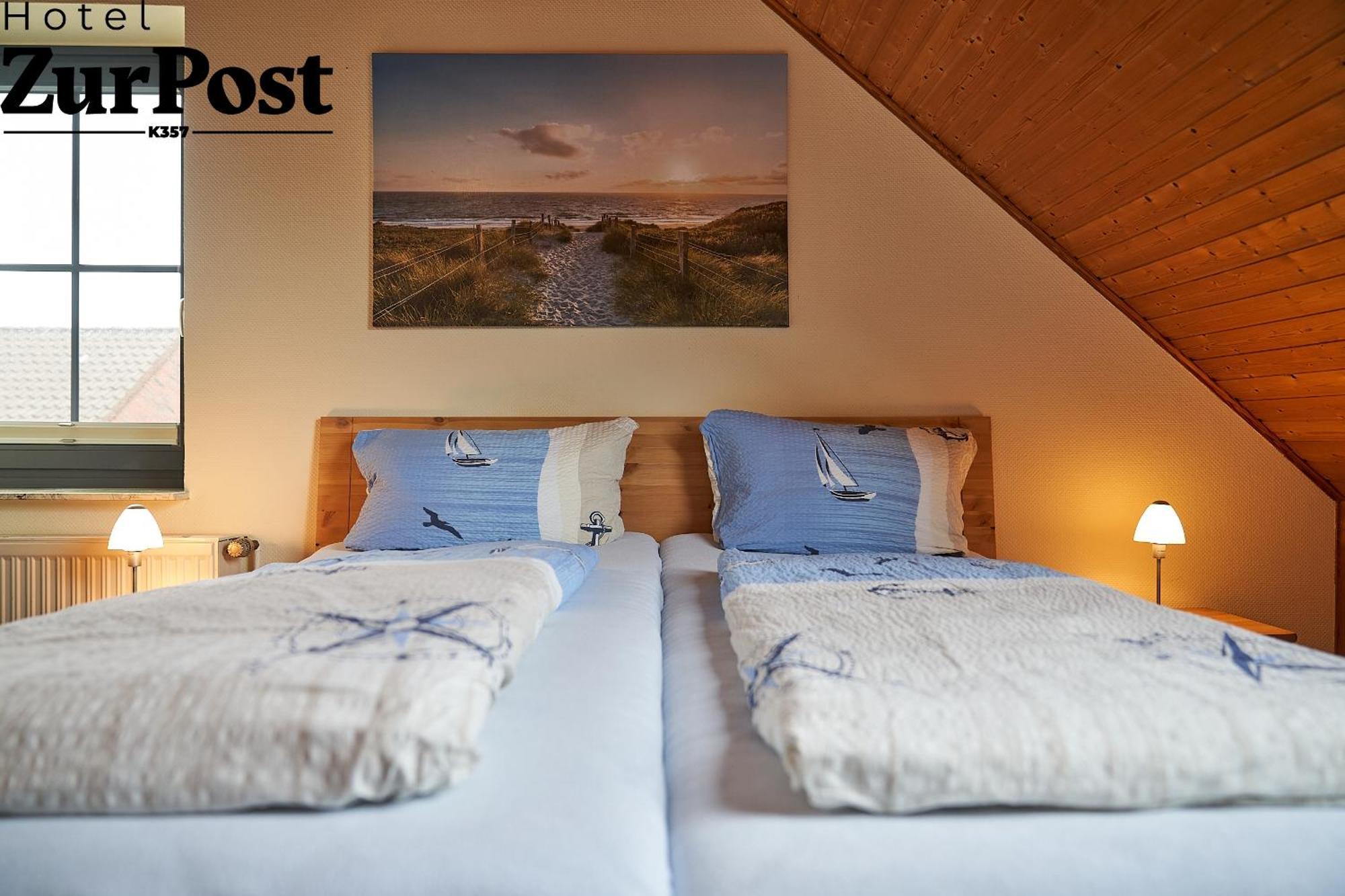 K357 - Hotel & Restaurant "Zur Post" In Otterndorf Bei Cuxhaven Exteriör bild
