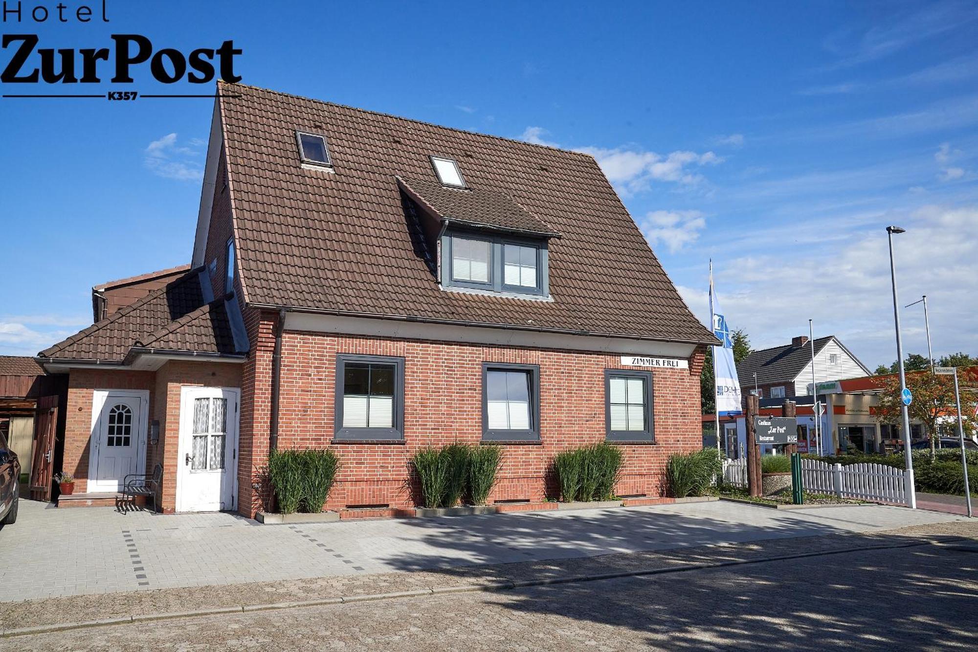 K357 - Hotel & Restaurant "Zur Post" In Otterndorf Bei Cuxhaven Exteriör bild