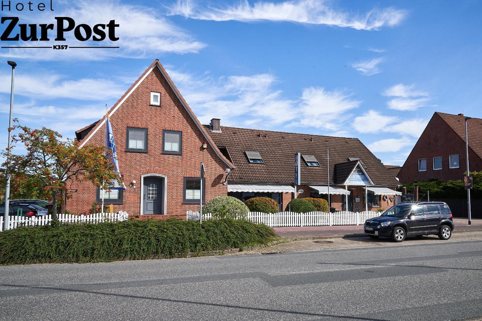 K357 - Hotel & Restaurant "Zur Post" In Otterndorf Bei Cuxhaven Exteriör bild
