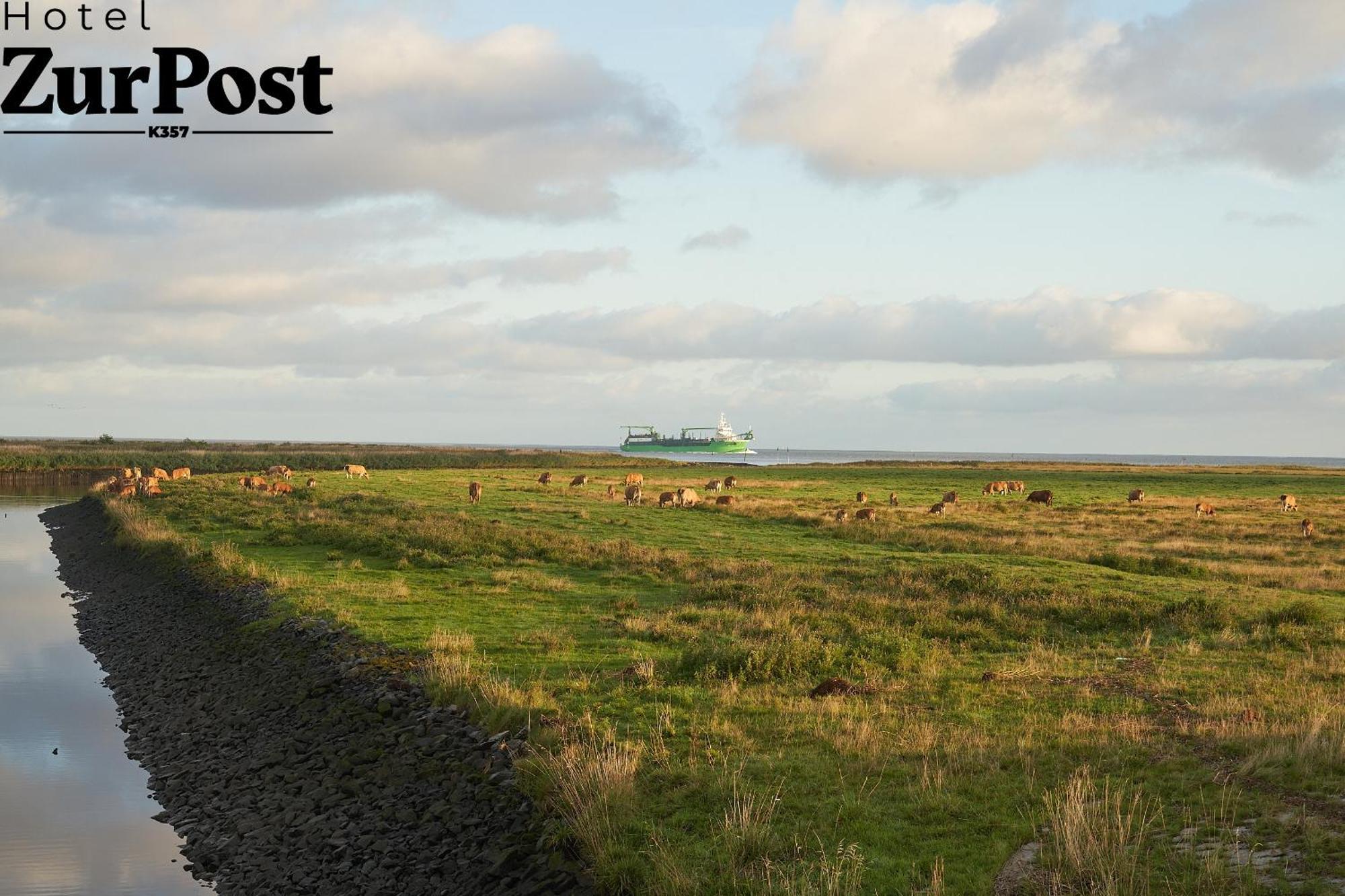 K357 - Hotel & Restaurant "Zur Post" In Otterndorf Bei Cuxhaven Exteriör bild